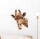Giraffe Closeup Wall Decal