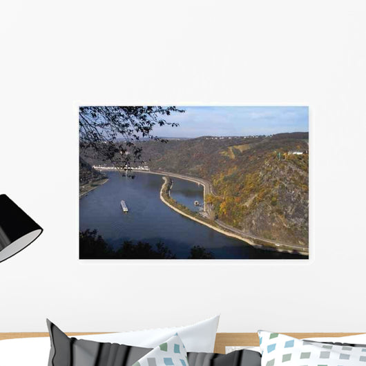 Der Loreleyfels Und Der Wall Decal