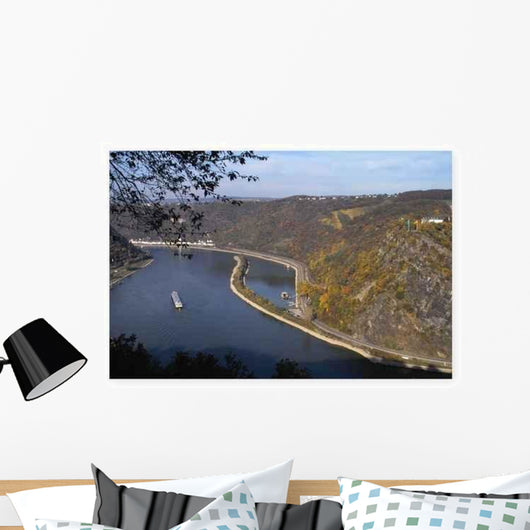 Der Loreleyfels Und Der Wall Decal