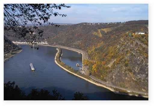 Der Loreleyfels Und Der Wall Decal