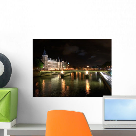 Seine Night Lights Wall Decal