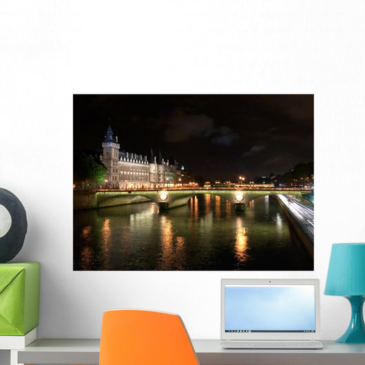 Seine Night Lights Wall Decal