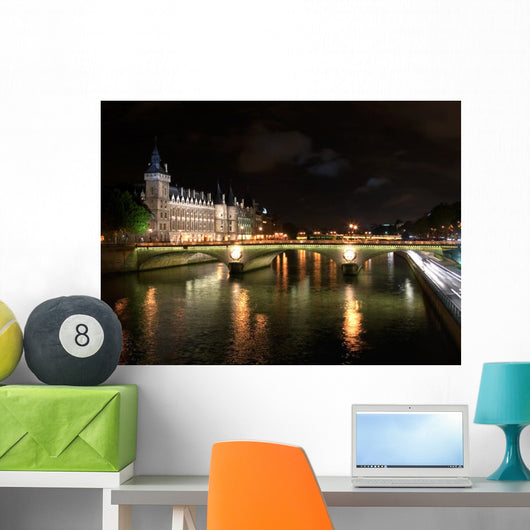 Seine Night Lights Wall Decal