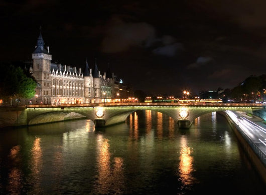 Seine Night Lights Wall Decal