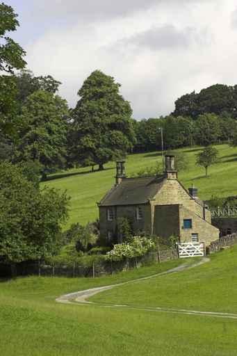 Rural Cottage Wall Decal
