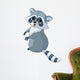 Cute Cartoon Raccoon Wall Decal