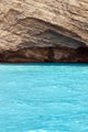 Turquoise Sea and Rocks Wall Decal