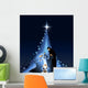 Christmas Nativity Scene with Wall Decal