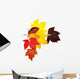 Colorful Autumn Leaves Wall Decal