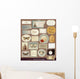 Vector Collection Old Papers Wall Decal