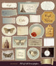 Vector Collection Old Papers Wall Decal