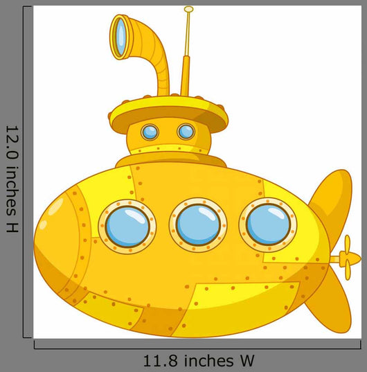 Submarine Wall Decal