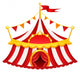 Circus Tent Wall Decal