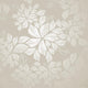 Seamless Silver Leaves Wallpaper Wall Decal