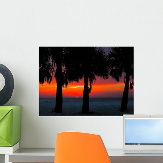 Clearwater Sunset Wall Decal