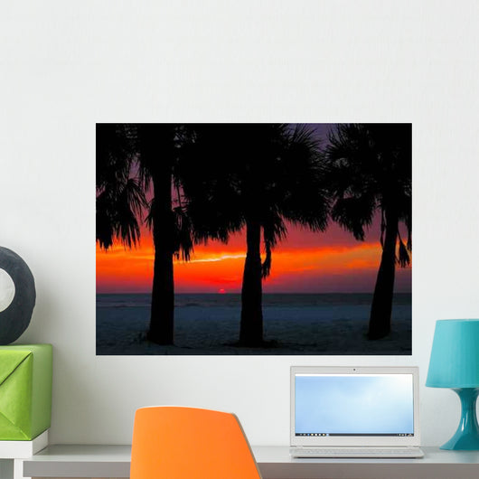 Clearwater Sunset Wall Decal