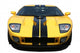 Yellow Muscle Car Wall Decal