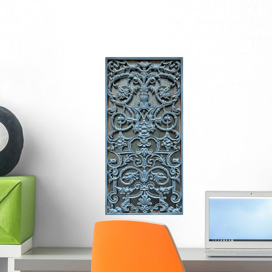 Wrought Iron Wall Decal