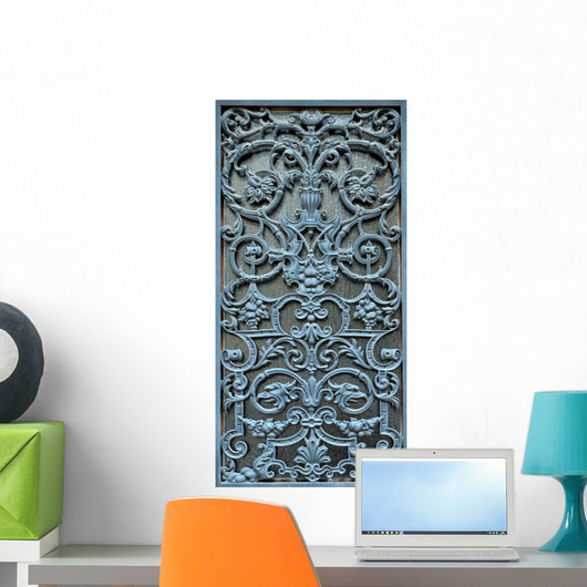 Wrought Iron Wall Decal