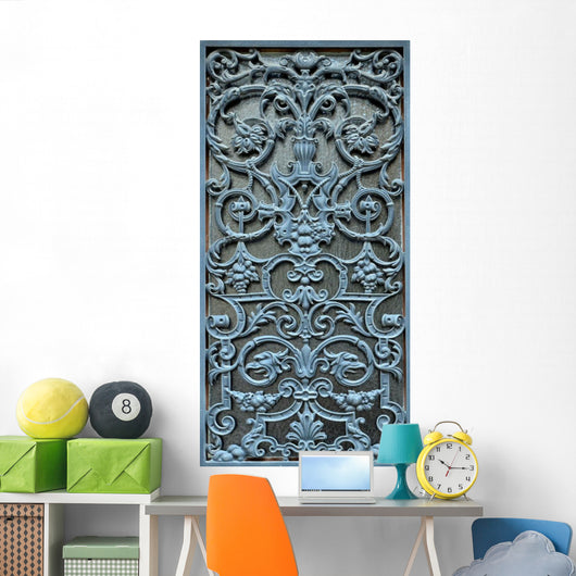 Wrought Iron Wall Decal