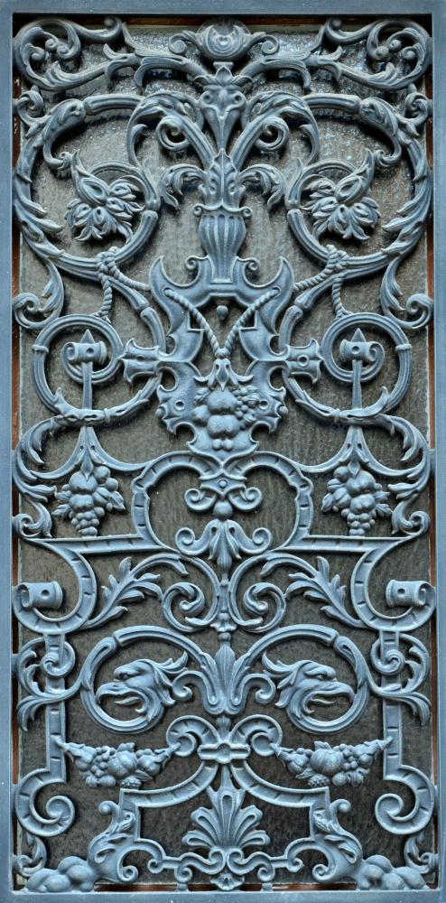 Wrought Iron Wall Decal