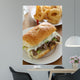 Cheesesteak Sandwich Wall Decal