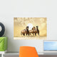 Horses Run Wall Decal