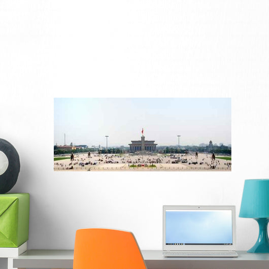 Tiananmen Square Panorama Wall Decal