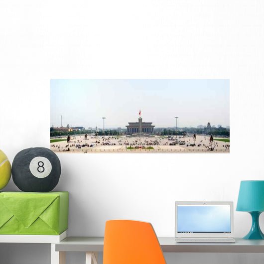 Tiananmen Square Panorama Wall Decal