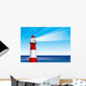 Simple Cartoon Lighthouse Wall Decal