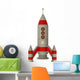 Space Rocket Wall Decal