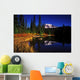 Mt Rainier Fall Morning Wall Decal