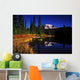 Mt Rainier Fall Morning Wall Decal