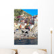 Cinque-terre Village Manarolla Ocean Wall Decal