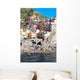 Cinque-terre Village Manarolla Ocean Wall Decal