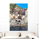 Cinque-terre Village Manarolla Ocean Wall Decal