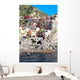 Cinque-terre Village Manarolla Ocean Wall Decal