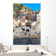 Cinque-terre Village Manarolla Ocean Wall Decal