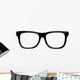 Glasses Wall Decal