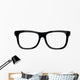 Glasses Wall Decal