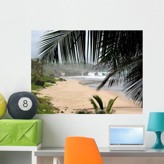 Barbados Beach Wall Decal