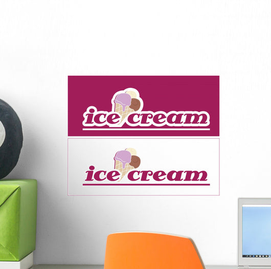 Ice Wall Decal