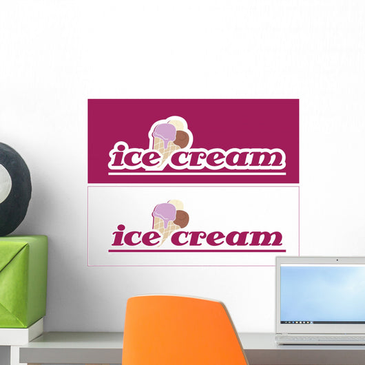 Ice Wall Decal