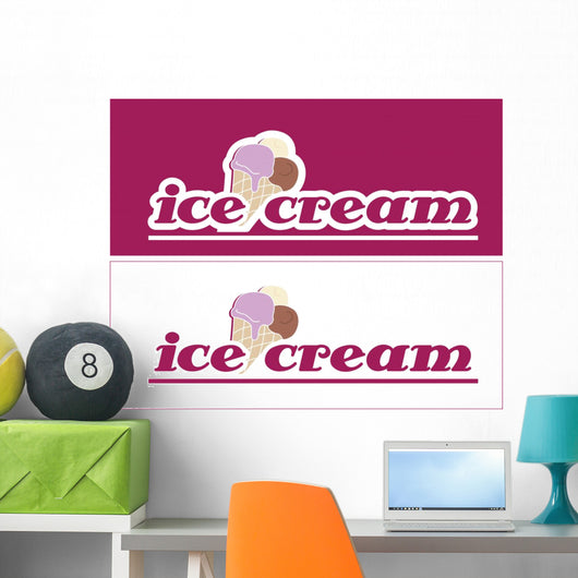 Ice Wall Decal