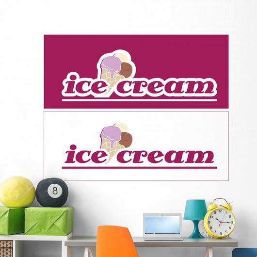 Ice Wall Decal