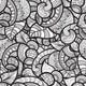 Vector Seamless Ethnic Doodle Wall Decal