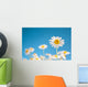 Wild Chamomiles Blue Sky Wall Decal