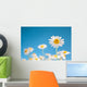 Wild Chamomiles Blue Sky Wall Decal