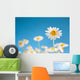 Wild Chamomiles Blue Sky Wall Decal