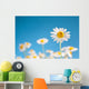 Wild Chamomiles Blue Sky Wall Decal